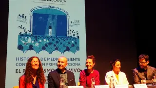 María López, Carlos Gamarra, Vanessa Rousselot, Sara Acosta y Daniel Sarasa.