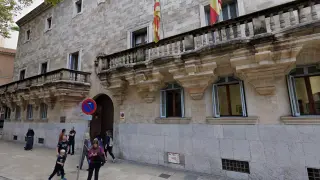Una imagen del edificio de la Audiencia de Palma de Mallorca.