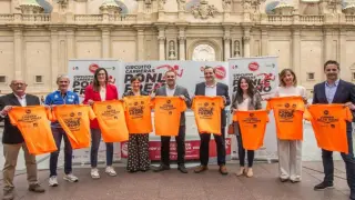 Presentación de la Carrera Ponle Freno en Zaragoza.