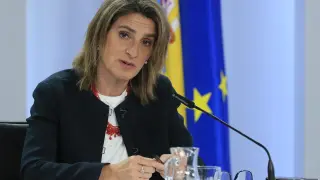 La ministra de Transición Energética, Teresa Ribera