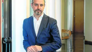 El vicesecretario económico del PP, Juan Bravo, visitó Zaragoza el pasado jueves.