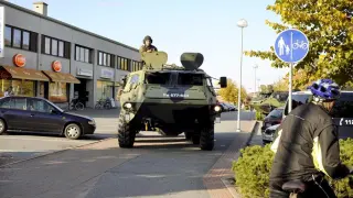 Vehículo de las Fuerzas Armadas de Finlandia.
