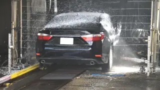 Lavado de coches.