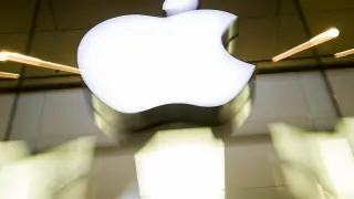 Logotipo de la compañía Apple.