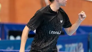 Alejandro Vivó, subcampeón del Top Estatal de tenis de mesa.