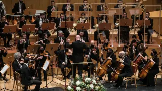 Concierto de la Orquesta Ciudad de Zaragoza, una de las formaciones residentes del Auditorio.