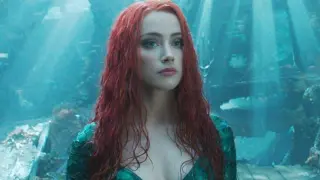 Amber Heard en la película de 'Aquaman'.