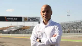 Santiago Abad, el gerente de Motorland.
