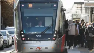 Tranvía de Zaragoza.