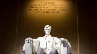 El monumento a Abraham Lincoln en Washington cumple 100 años.