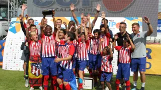 Atlético de Madrid, último campeón de la Jamón Cup