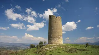 Castillo de Viacamp, en la zona del Montsec.
