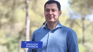 Juanma Moreno, candidato popular a la presidencia andaluza.
