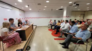 Ejecutiva Provincial del PSOE de Teruel.