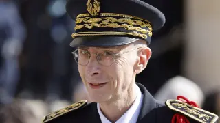 El jefe de la Policía de París, Didier Lallement.