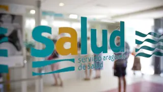Logotipo del Servicio Aragonés de Salud.