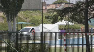 Muere un niño ahogado en las piscinas de La Puebla de Alfindén