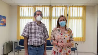 Charo Molina y Jesús de Echave, psicólogos clínicos del Cmapa.