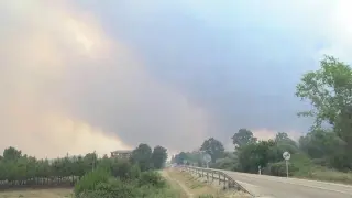 El incendio de Zamora ronda ya las 20.000 hectáreas quemadas y sigue activo
