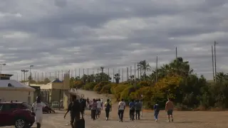 Fotos del salto masivo en la valla de Melilla