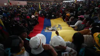 Manifestaciones contra el Gobierno en Ecuador
