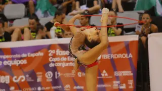 Campeonato de España de equipos de gimnasia rítmica en Zaragoza