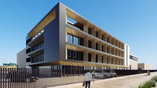 Recreación de la nueva sede de Prodesa