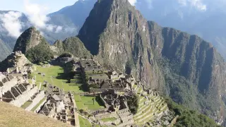 Turistas en Machu Pichu