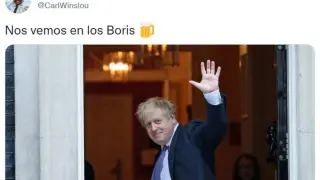 Los memes tras la dimisión de Boris Johnson (y algunos de sus momentos memorables).