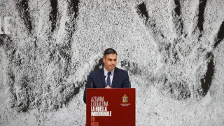 Sánchez en el homenaje a las víctimas del terrorismo con motivo del XXV aniversario del secuestro y asesinato de Miguel Ángel Blanco.