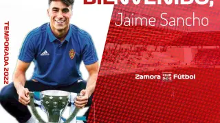 El Zamora CF ha hecho oficial la llegada de Jaime Sancho.