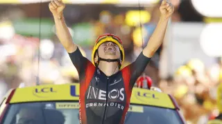 El británico Thomas Pidcock, de solo 22 años, se impuso este jueves en la etapa del Alpe d'Huez, la duodécima del Tour