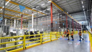 Amazon inaugura oficialmente su centro logístico en Onda (Castellón)