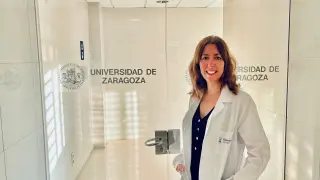 La investigadora de la Universidad de Zaragoza Raquel Manzano.