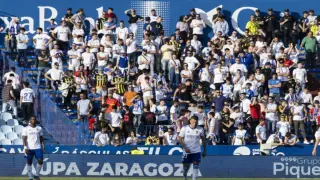 Abonados del Real Zaragoza.
