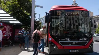 Efectos de la huelga del bus, en imágenes