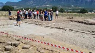 Este sábado pasado se mostraron los resultados de las excavaciones en una jornada de puertas abiertas.