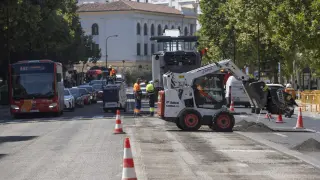 Operación asfalto en Zaragoza: el Ayuntamiento interviene en 25 calles