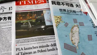 La prensa china destaca estos días la tensión en torno a Taiwán.