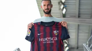 Óscar Sielva, última incorporación de la SD Huesca hasta el momento.