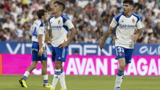 Simeone se lamenta de una ocasión de gol fallada ante el Levante.