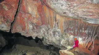 Imagen de archivo de la cueva del Recuenco, en Ejulve