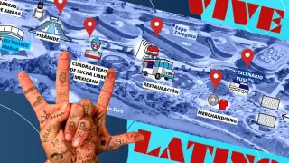 Mapa del Vive Latino