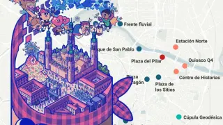 Estos son los escenarios de las Fiestas del Pilar 2022 en Zaragoza.