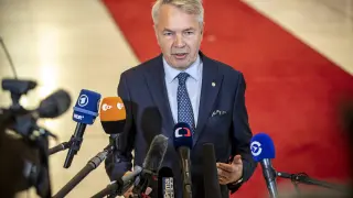Pekka Haavisto, ministro de Exteriores de Finlandia.