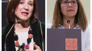 Sara Fernández y Susana Gaspar.