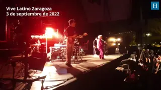 León Benavente en el Vive Latino Zaragoza 2022