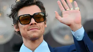 Harry Styles presenta en el Festival de Venecia 'No te preocupes, querida' cuya directora es Olivia Wilde, su novia.