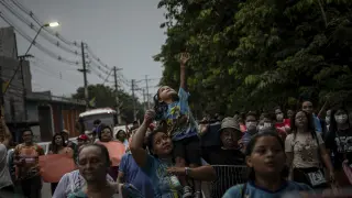 Líderes indígenas y representantes de otras minorías sociales marcharon el Día de la Amazonía para exigir el fin de la impunidad contra las agresiones que atribuyen a las "amenazas" del Gobierno de Jair Bolsonaro.