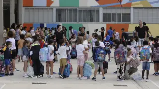 Vuelta al cole: los colegios vuelven a llenar sus aulas tras el verano.
